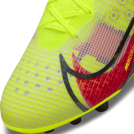 Nike Mercurial Superfly 8 Elite AG jaune rouge