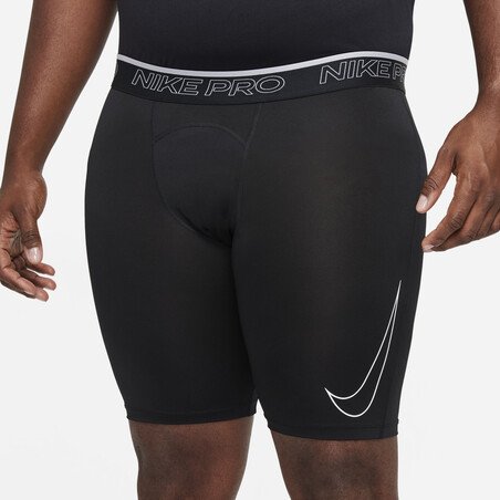 Sous-short long Nike Pro noir