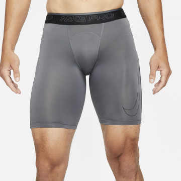 Sous-short long Nike Pro gris