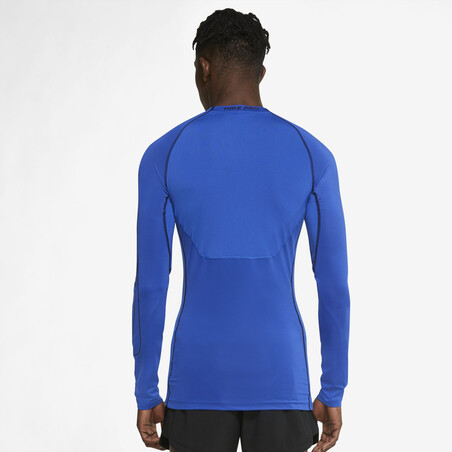 Sous maillot manches longues Nike bleu