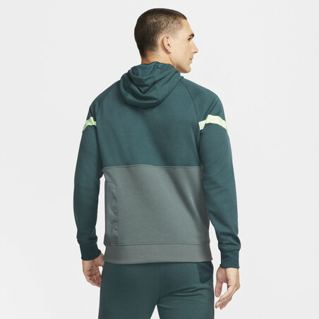 Sweat zippé Tottenham Fleece vert 2021/22