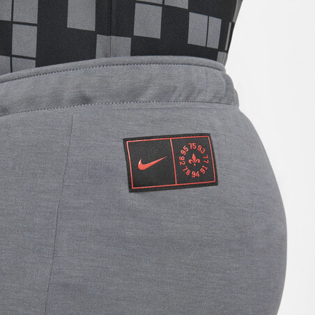 Pantalon survêtement PSG Fleece gris rouge 2021/22