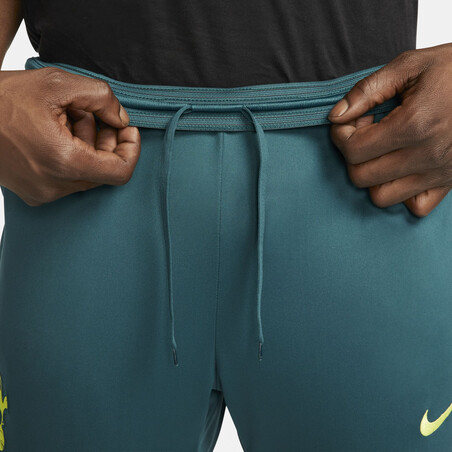 Pantalon survêtement Tottenham Strike vert 2021/22