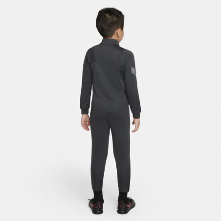 Ensemble survêtement enfant Liverpool noir jaune 2021/22