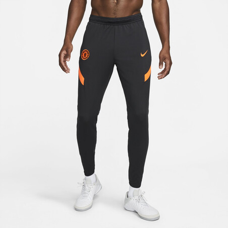 Pantalon survêtement Chelsea Strike noir orange 2021/22