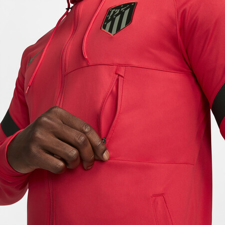 Ensemble survêtement Atlético Madrid rouge gris 2021/22