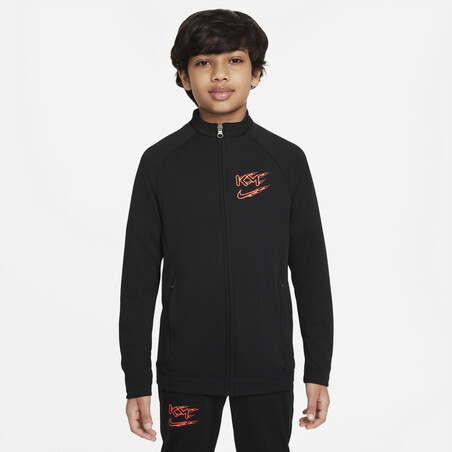 Ensemble survêtement junior Nike Mbappé noir rouge 2021/22 sur