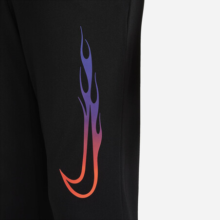 Pantalon survêtement junior Nike Mbappé noir rouge 2021/22