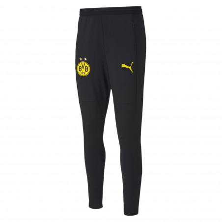 Pantalon entraînement Dortmund noir jaune 2020/21