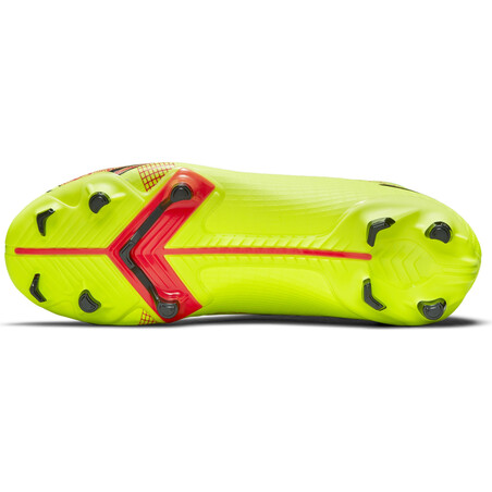 Nike Mercurial Superfly 8 junior Academy FG/MG jaune rouge