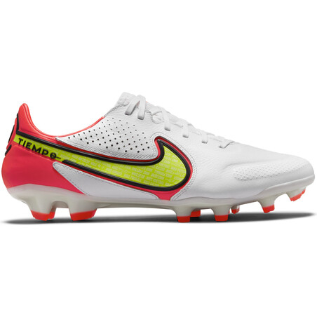 Nike Tiempo Legend 9 Pro FG rouge jaune