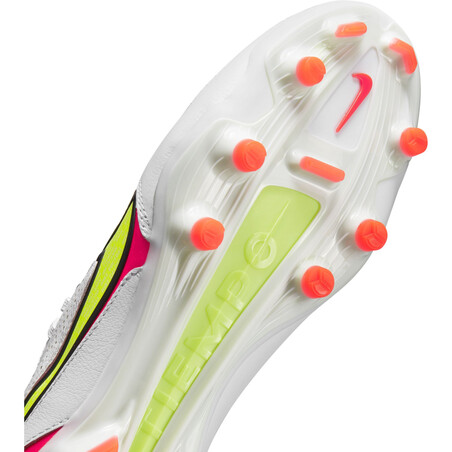 Nike Tiempo Legend 9 Pro FG rouge jaune