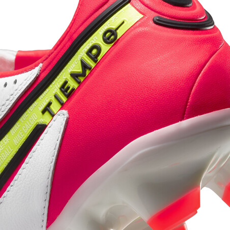 Nike Tiempo Legend 9 Pro FG rouge jaune