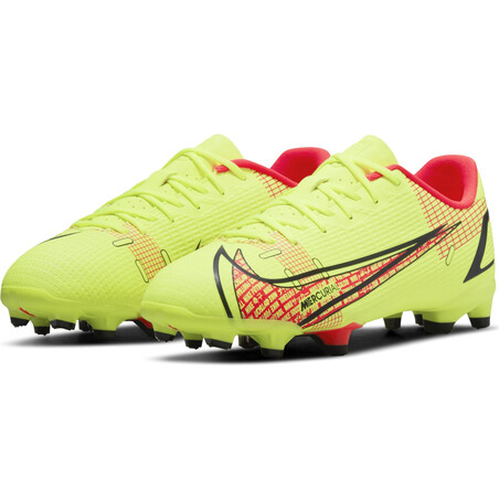 Nike Mercurial Vapor 14 junior Academy FG/MG jaune rouge