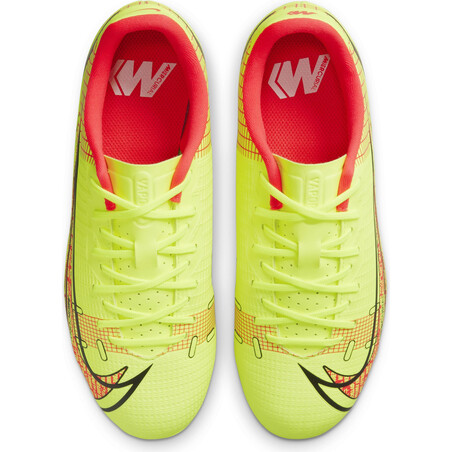 Nike Mercurial Vapor 14 junior Academy FG/MG jaune rouge