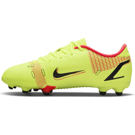 Nike Mercurial Vapor 14 junior Academy FG/MG jaune rouge