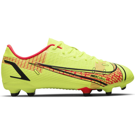 Nike Mercurial Vapor 14 junior Academy FG/MG jaune rouge