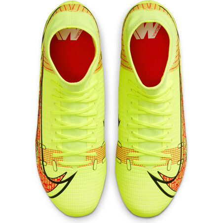 Nike Mercurial Superfly 8 Academy FG/MG jaune rouge
