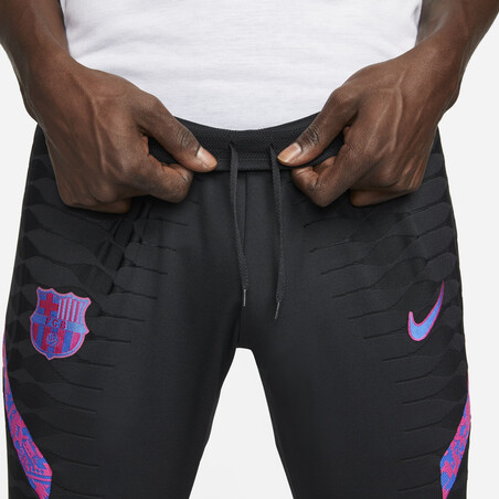 Pantalon survêtement FC Barcelone Strike Elite noir rose 2021/22