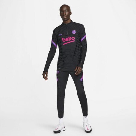 Pantalon survêtement FC Barcelone Strike Elite noir rose 2021/22