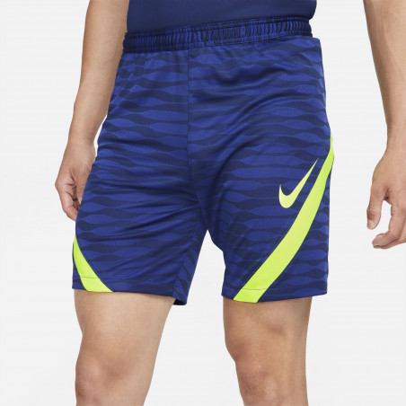 Short entraînement Nike Strike bleu vert
