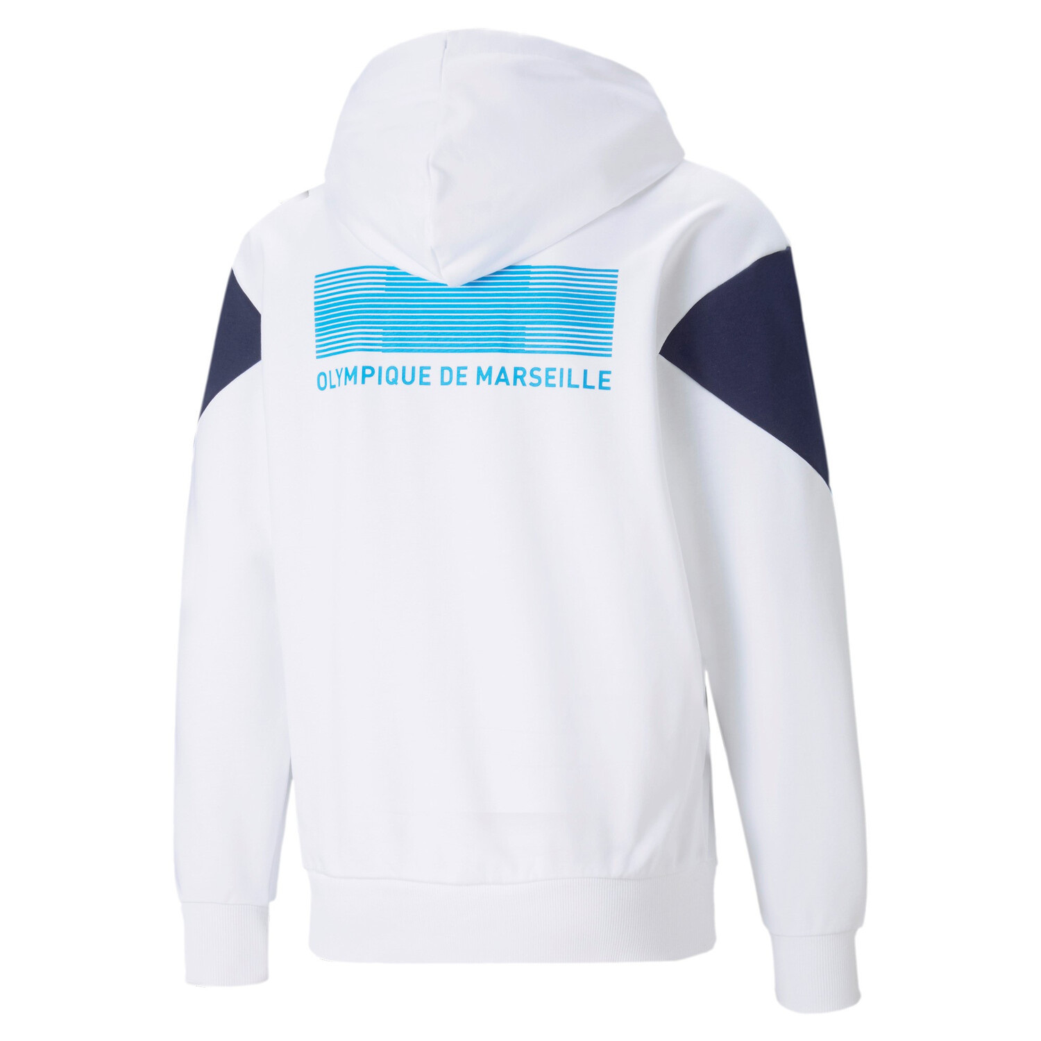Veste survêtement OM Culture blanc bleu 2021/22 sur Foot.fr