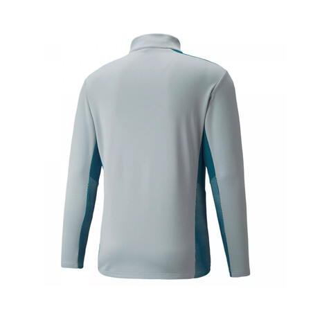 Sweat zippé junior Manchester City gris bleu 2021/22