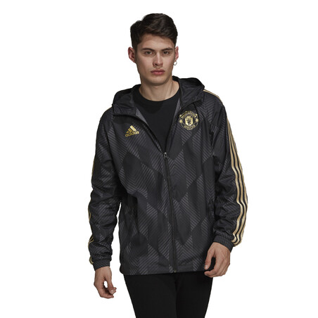 Coupe vent Manchester United noir or 2021/22
