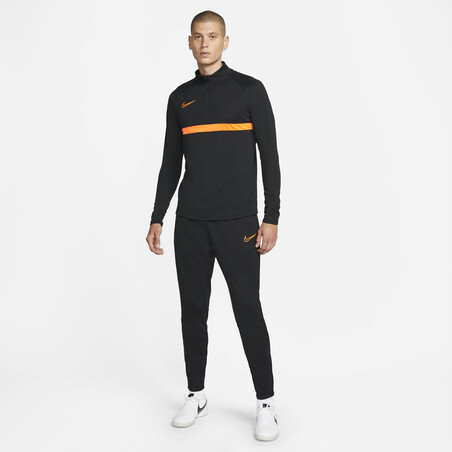 Pantalon survêtement Nike Academy noir orange