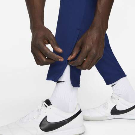 Pantalon survêtement Nike Academy bleu jaune