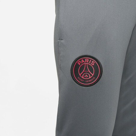 Ensemble survêtement junior PSG gris rose 2021/22