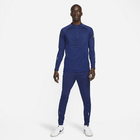 Sweat zippé Nike Strike bleu