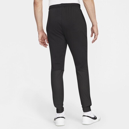 Pantalon survêtement Nike Therma-Fit noir orange