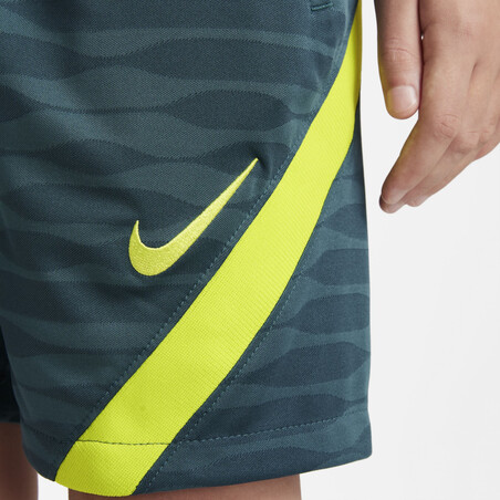 Short entraînement junior Tottenham Strike vert 2021/22