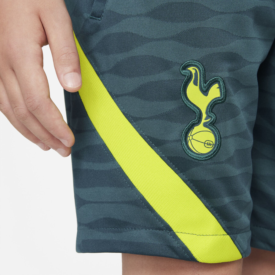 Short entraînement junior Tottenham Strike vert 2021/22 