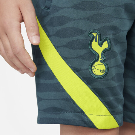 Short entraînement junior Tottenham Strike vert 2021/22