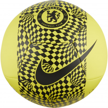 Ballon Chelsea jaune noir 2021/22