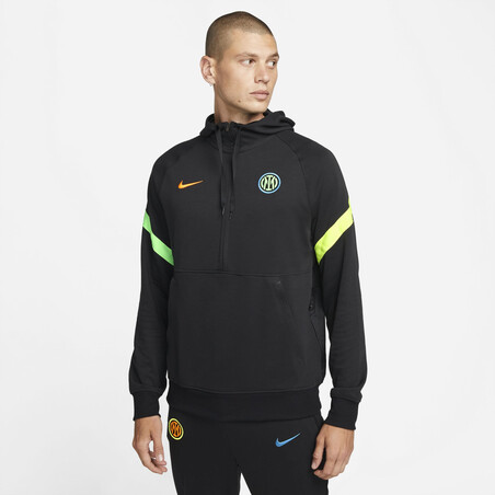 Sweat zippé Inter Milan Fleece noir 2021/22