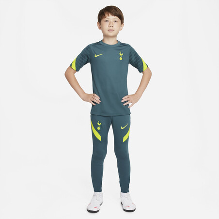 Maillot entraînement junior Tottenham vert jaune 2021/22