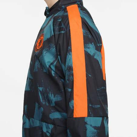 Veste imperméable junior Chelsea bleu orange 2021/22