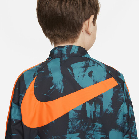 Veste imperméable junior Chelsea bleu orange 2021/22