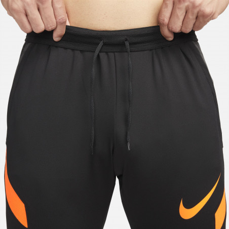 Pantalon survêtement Nike Strike noir orange
