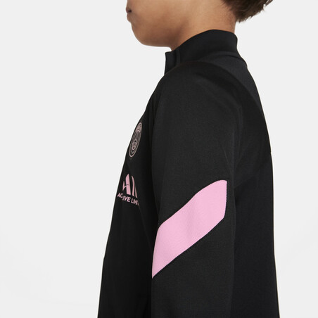 Ensemble survêtement enfant PSG noir rose 2021/22