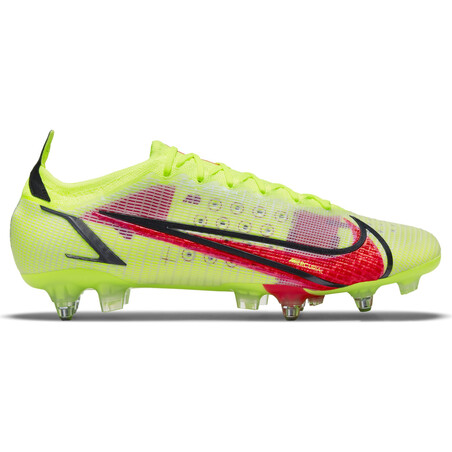 Nike Mercurial Vapor 14 Elite SG-Pro Anti-Clog jaune rouge
