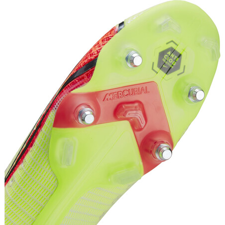Nike Mercurial Vapor 14 Elite SG-Pro Anti-Clog jaune rouge