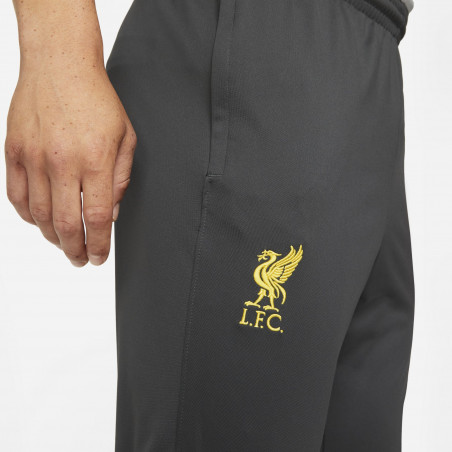 Pantalon survêtement Liverpool gris jaune 2021/22