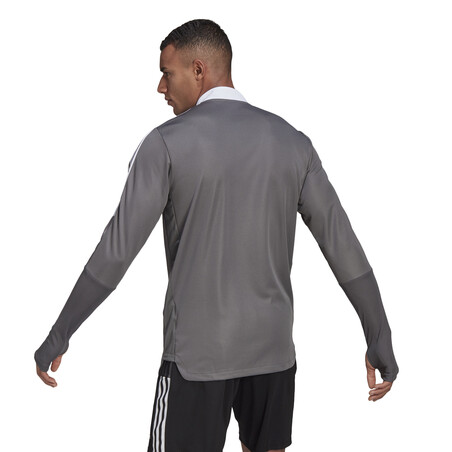 Sweat zippé Bordeaux gris 2021/22