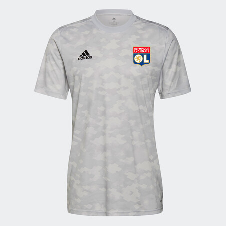 Maillot avant-match OL gris 2021/22