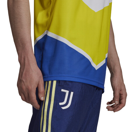 Maillot entraînement Juventus rétro bleu or 2021/22