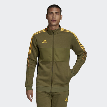 Veste survêtement adidas Tiro kaki